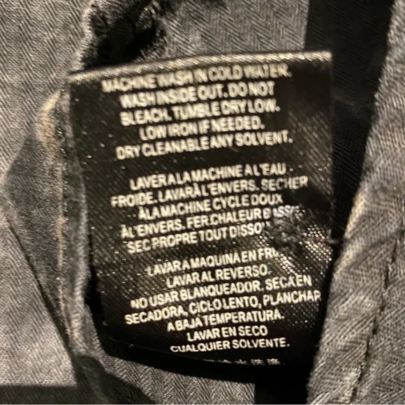 ❌SOLD❌Affliction Black Premium Buckle Mens short sleeve button skull shirt 2XL - Picture 13 of 13